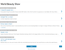 Tablet Screenshot of beauty4show.blogspot.com