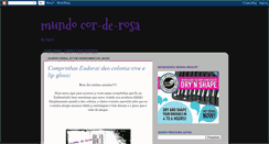 Desktop Screenshot of bazarmundocorderosa.blogspot.com