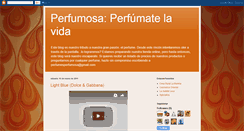 Desktop Screenshot of perfumesperfumosa.blogspot.com