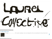 Tablet Screenshot of laurelcollective.blogspot.com