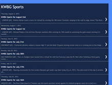 Tablet Screenshot of kwbgsports.blogspot.com