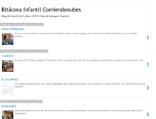 Tablet Screenshot of comiendonubes.blogspot.com