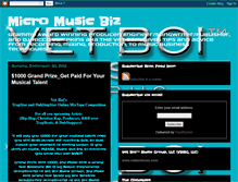 Tablet Screenshot of micromusicbiz.blogspot.com