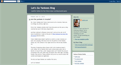 Desktop Screenshot of fightingyankees.blogspot.com