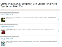 Tablet Screenshot of golfsportswing.blogspot.com