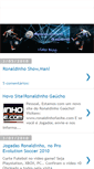 Mobile Screenshot of blogronaldinho.blogspot.com
