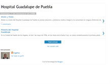 Tablet Screenshot of hospitalguadalupepuebla.blogspot.com