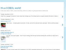 Tablet Screenshot of itsacobolworld.blogspot.com