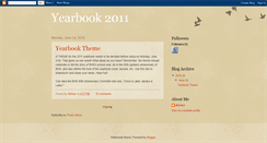 Desktop Screenshot of bhsyearbook2011.blogspot.com