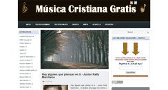 Desktop Screenshot of musicacristiana20.blogspot.com