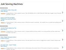 Tablet Screenshot of jukisewing-machines.blogspot.com