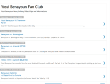 Tablet Screenshot of benayounfanclub.blogspot.com