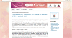 Desktop Screenshot of blogdosimdec.blogspot.com