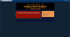 Desktop Screenshot of graciasporlamusica0.blogspot.com