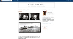 Desktop Screenshot of catherinejust.blogspot.com
