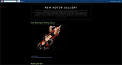 Desktop Screenshot of newmotorgallery.blogspot.com