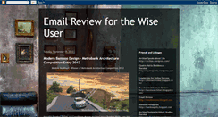 Desktop Screenshot of emailreviews.blogspot.com