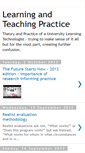 Mobile Screenshot of learningandteachingpractice.blogspot.com