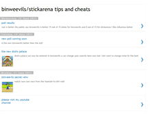 Tablet Screenshot of binweevilsstickarena.blogspot.com