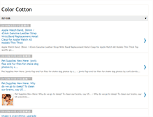 Tablet Screenshot of colorcotton.blogspot.com