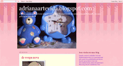 Desktop Screenshot of adrianaartevida.blogspot.com