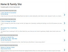 Tablet Screenshot of homefamilysite.blogspot.com