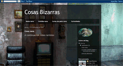 Desktop Screenshot of bizarrasthing.blogspot.com