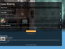 Tablet Screenshot of bizarrasthing.blogspot.com