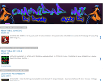 Tablet Screenshot of comunidadmixmp3.blogspot.com