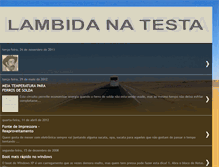 Tablet Screenshot of lambidanatesta.blogspot.com