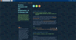 Desktop Screenshot of jasonandcrohnsdisease.blogspot.com