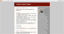 Desktop Screenshot of ilblogdisergiodangelo.blogspot.com