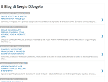 Tablet Screenshot of ilblogdisergiodangelo.blogspot.com