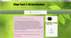 Desktop Screenshot of cikguyusrimuharam.blogspot.com