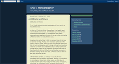 Desktop Screenshot of hennenhoefer.blogspot.com
