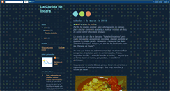 Desktop Screenshot of lacocinadeincara.blogspot.com