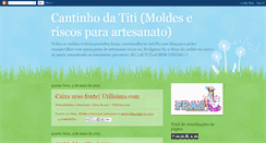 Desktop Screenshot of franmoldeseriscosparaartesanato.blogspot.com