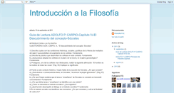 Desktop Screenshot of filosofiafce.blogspot.com