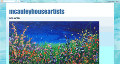 Desktop Screenshot of mcauleyhouseartists.blogspot.com