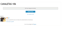 Tablet Screenshot of canaletas-mth.blogspot.com