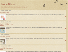 Tablet Screenshot of lauriewarta.blogspot.com