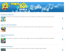 Tablet Screenshot of juegosdebobesponja.blogspot.com