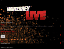 Tablet Screenshot of monterreylive.blogspot.com