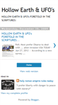 Mobile Screenshot of hollowearthufo.blogspot.com