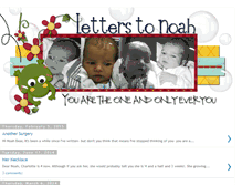 Tablet Screenshot of letterstonoah.blogspot.com