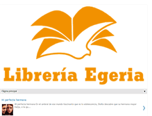 Tablet Screenshot of libreria-egeria.blogspot.com