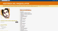 Desktop Screenshot of historia-del-maquillatge.blogspot.com