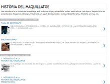 Tablet Screenshot of historia-del-maquillatge.blogspot.com