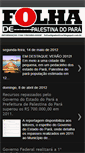 Mobile Screenshot of folhadepalestina.blogspot.com
