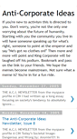 Mobile Screenshot of anticorporateideas.blogspot.com